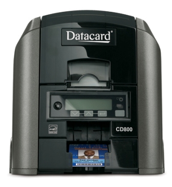 front view of Datacard CD800 card printer