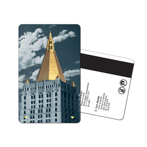 sample hotel key card